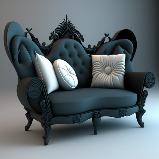 Modern Classical Loveseat