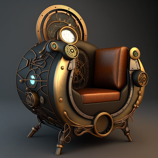Club Chair Steampunk