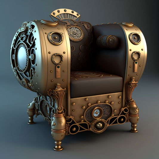 Club Chair Steampunk