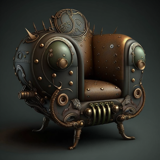 Club Chair Steampunk