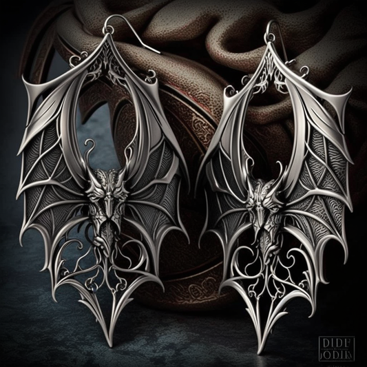 Bat Wings Earrings