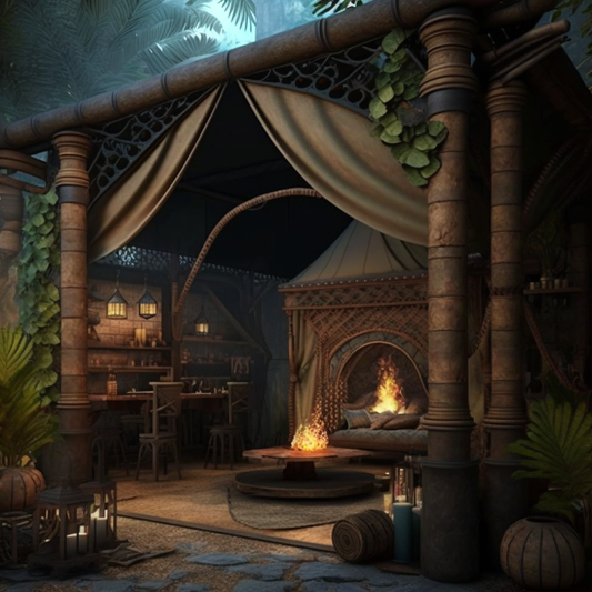 Outdoor Living Canvas Pergola