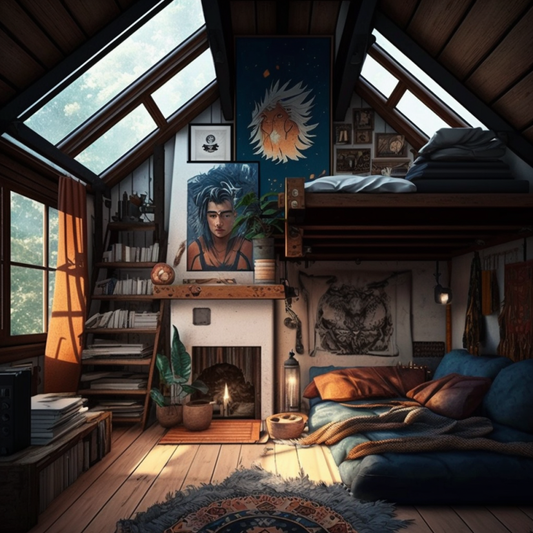 Tiny Home Shed Interior