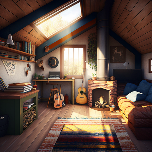 Tiny Home Shed Interior