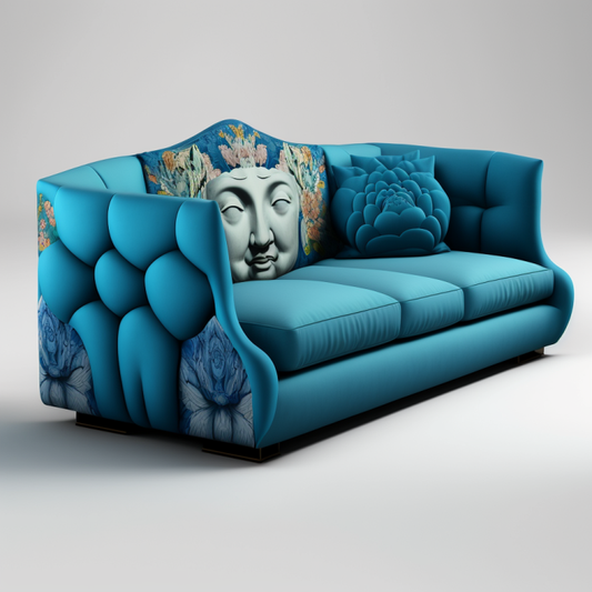 Sofa Blue Lily Buddha