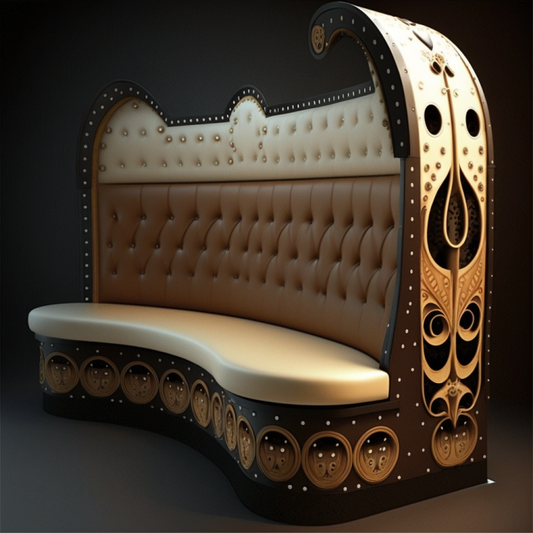 Commercial Booth Seating Steampunk