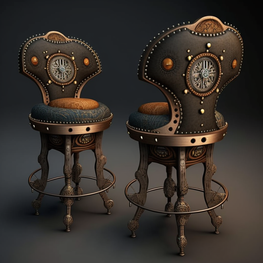 Bar Stool | Steampunk