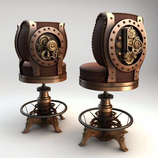 Bar Stool | Steampunk