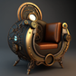 Club Chair Steampunk