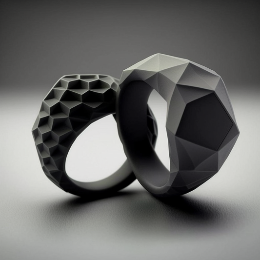 Hexagonal Silicone Ring