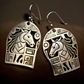 Earrings Silver Aztec Horse