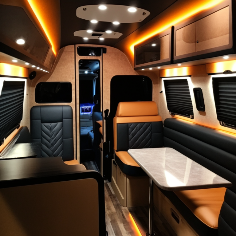 Sprinter Van Interior – Lily Furniture