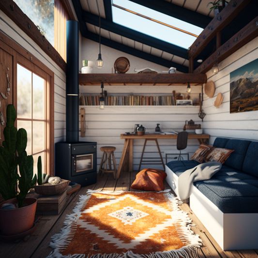 Tiny Home Shed Interior