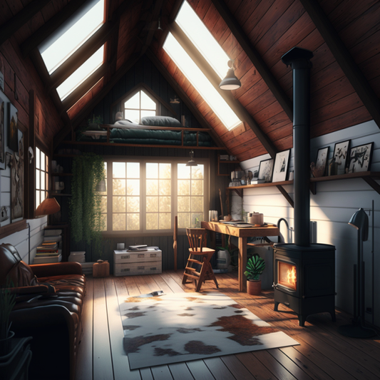 Tiny Home Shed Interior