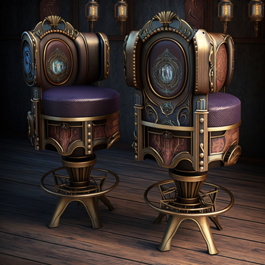 Bar Stool | Steampunk
